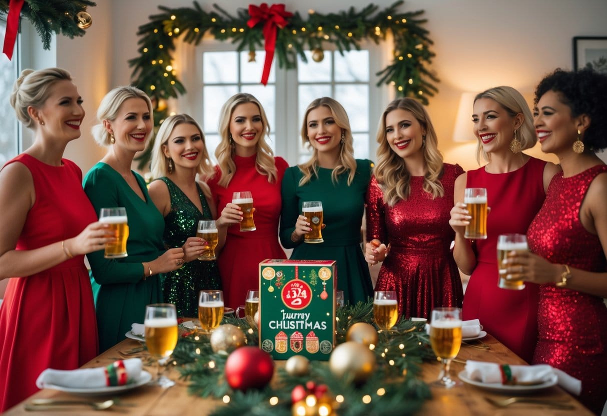 Read more about the article Sådan kombinerer du øl-julekalenderen med julekjoler til julefrokosten